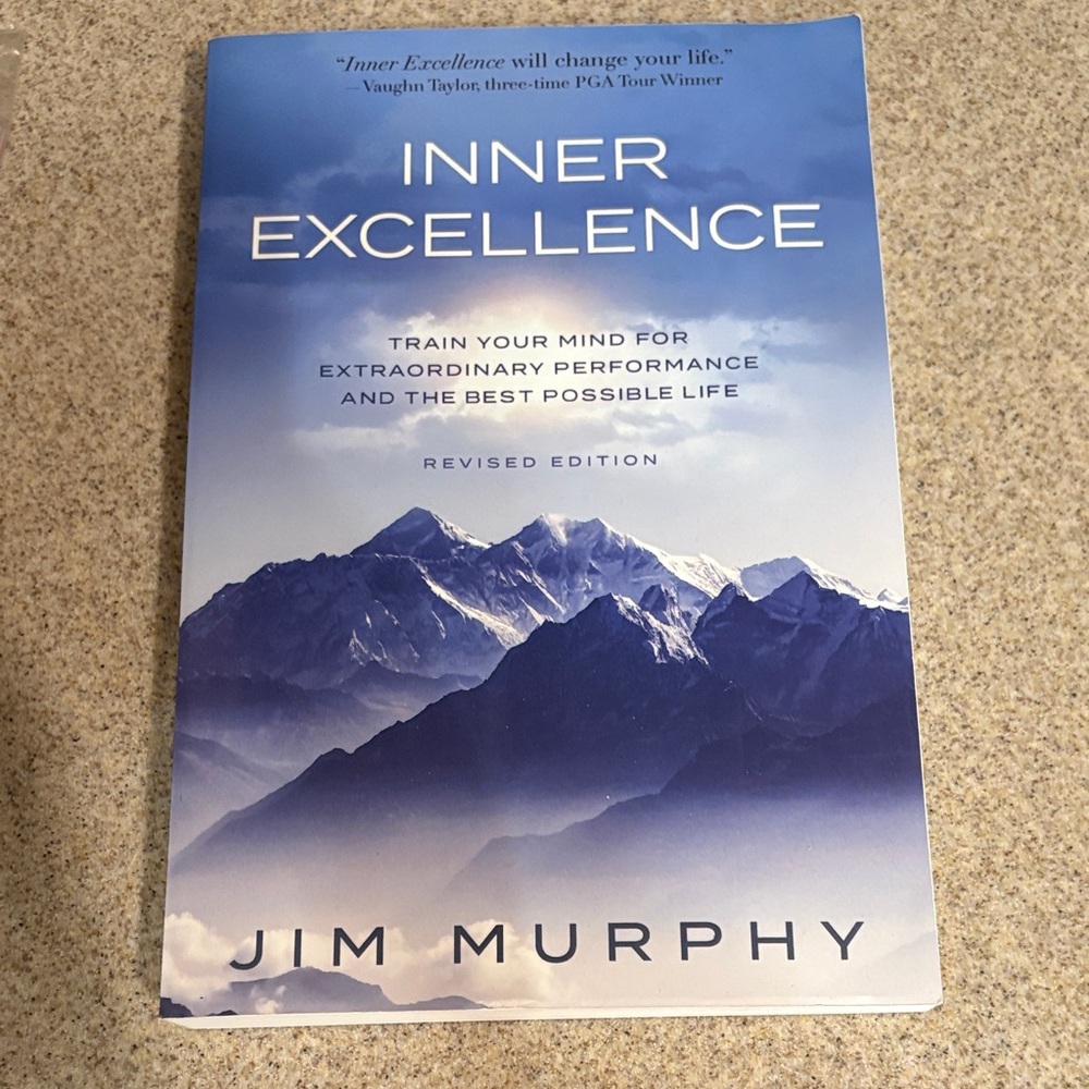 6/$20 Inner Excellence Book by Jim Murphy New!